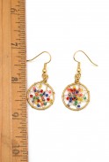 Rainbow Dreamcatcher Earrings